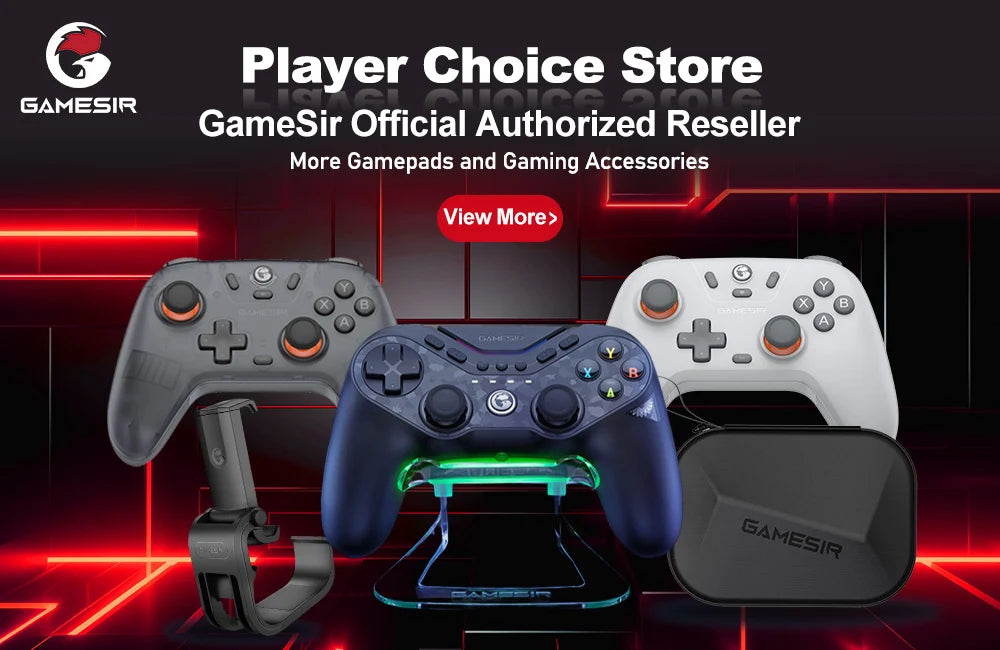 GameSir X5 Lite Mobile Gaming Controller with Hall Effect Joysticks — Compatible with iPhone, iPad Mini & Android Tablets