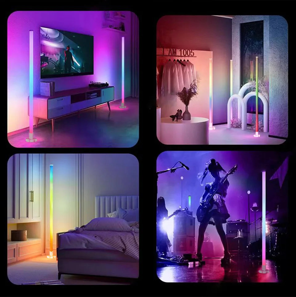 Transform Any Room in Seconds — Smart RGB LED Corner Lamp with App Control