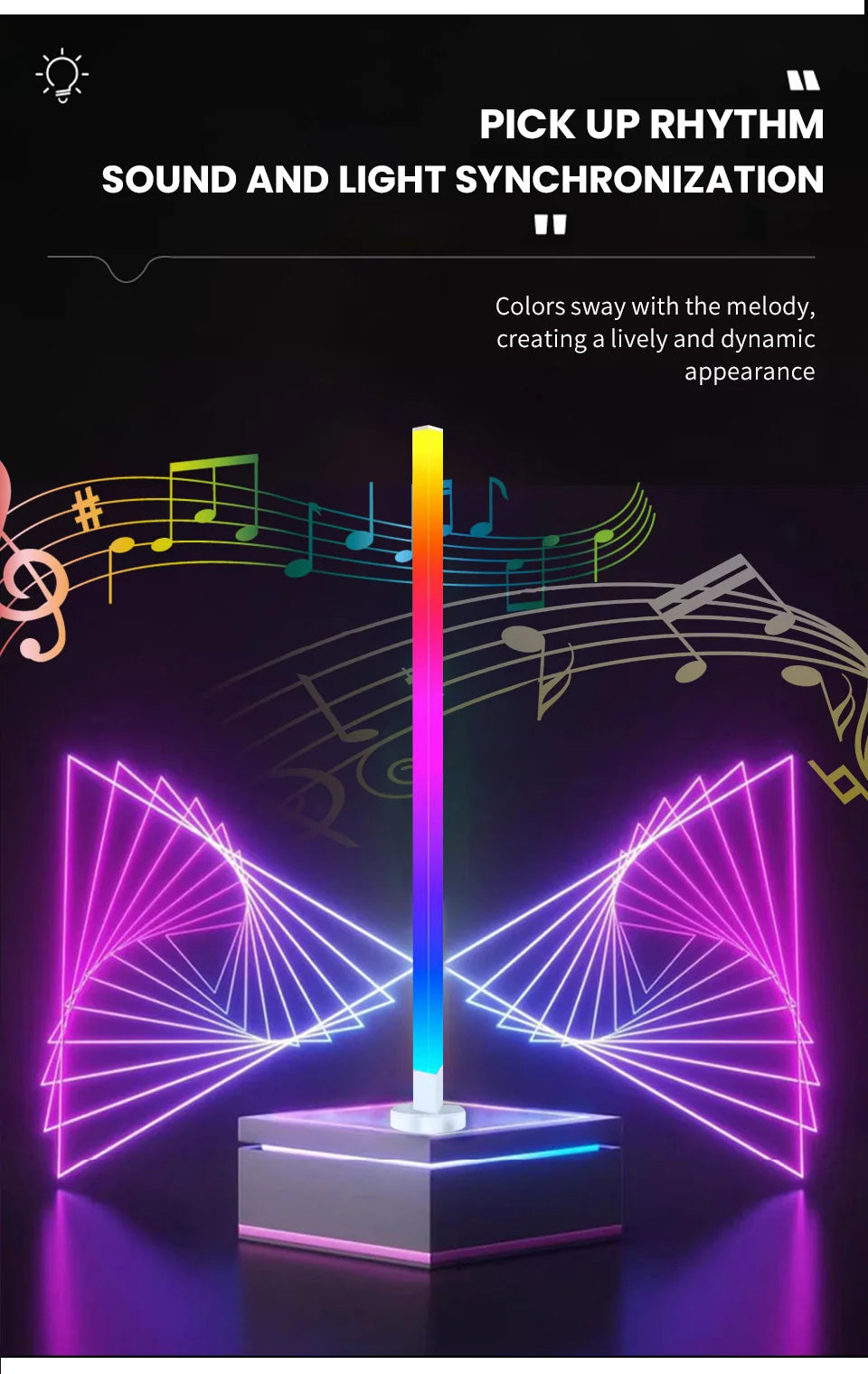 Transform Any Room in Seconds — Smart RGB LED Corner Lamp with App Control