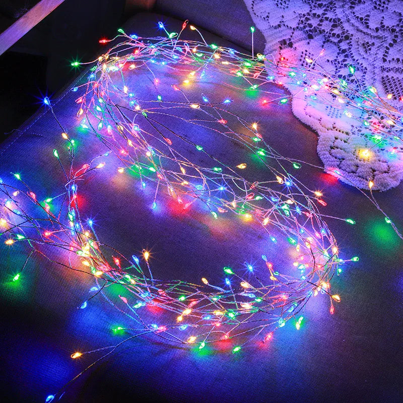 USB Firecracker Fairy String Lights with Remote Control | 3M, 6M & 9M | Wedding, Party & Christmas Décor