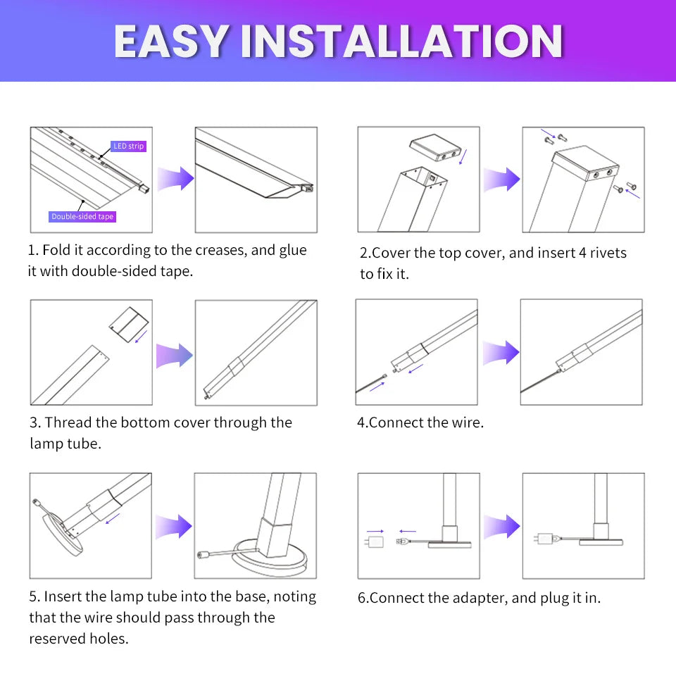 Transform Any Room in Seconds — Smart RGB LED Corner Lamp with App Control