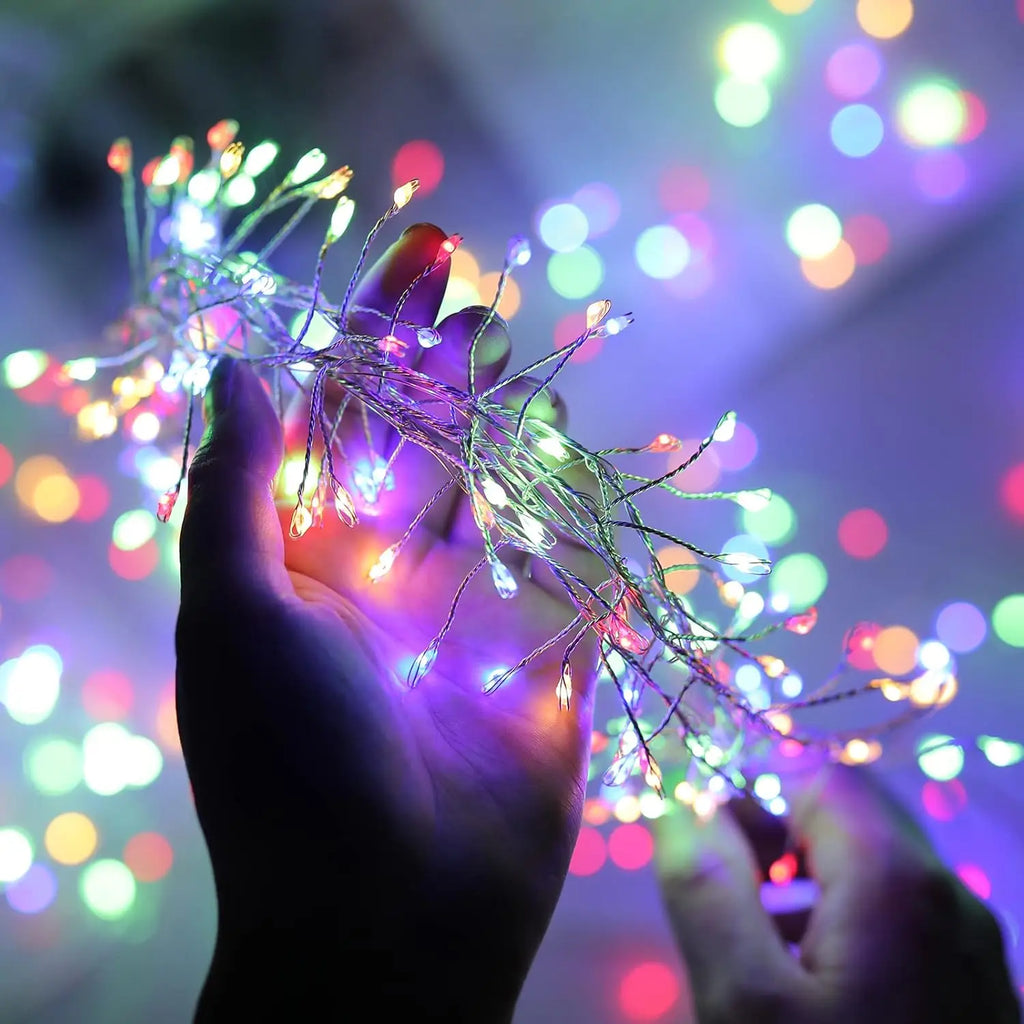 USB Firecracker Fairy String Lights with Remote Control | 3M, 6M & 9M | Wedding, Party & Christmas Décor