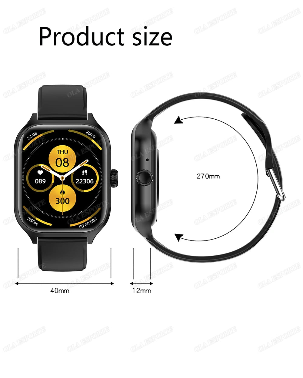 The Perfect Smart Watch Gift Set — Calls, Music & Sports Tracking
