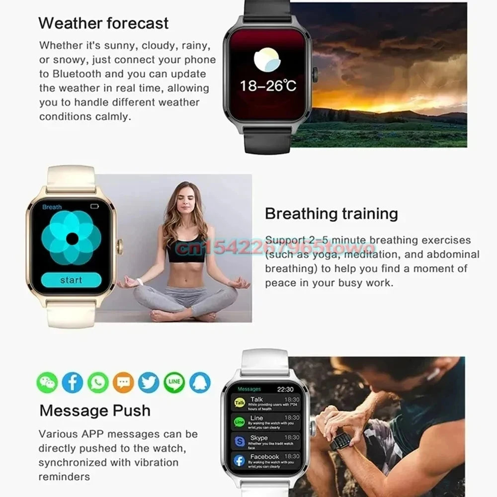 The Perfect Smart Watch Gift Set — Calls, Music & Sports Tracking