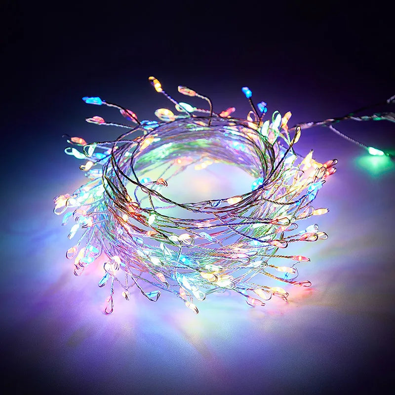 USB Firecracker Fairy String Lights with Remote Control | 3M, 6M & 9M | Wedding, Party & Christmas Décor